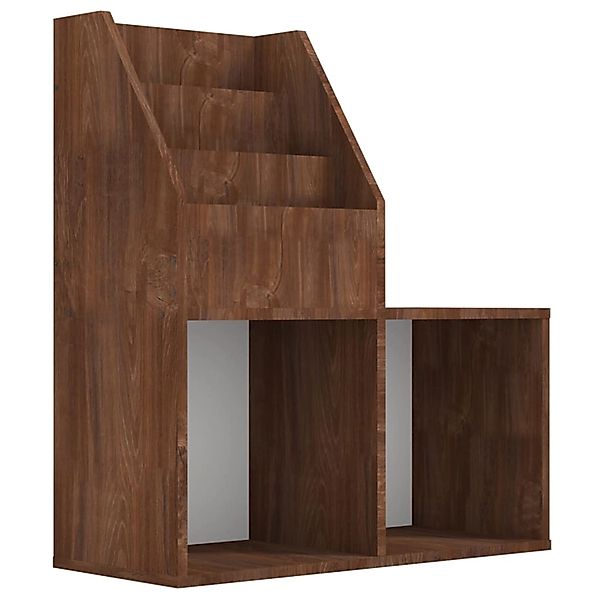 vidaXL Kinder-Bücherregal Braun Eiche 71x30x78,5 cm Holzwerkstoff Modell 1 günstig online kaufen