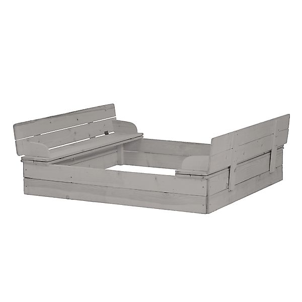 roba® Sandkasten aufklappbar zu zwei Bänken, günstig online kaufen