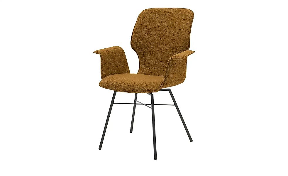 Musterring Armlehnstuhl  Nevio ¦ orange ¦ Maße (cm): B: 66 H: 95 T: 63.0 St günstig online kaufen