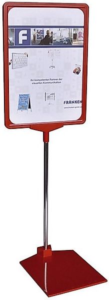 FRANKEN Vitrine Franken PSMA401 Preisständer, A4, 210 x 620 x 10 mm, rot günstig online kaufen