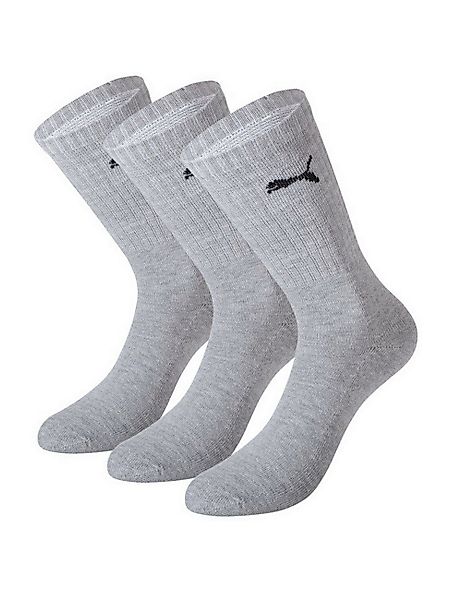 PUMA Socken "PUMA UNISEX CREW SOCK 3P", (3 Paar), mit farblichem Logo günstig online kaufen
