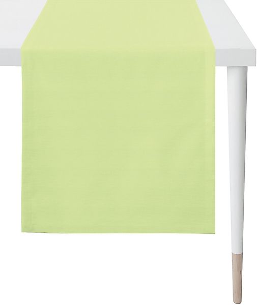APELT Tischläufer 4362 Rips-Uni (1-tlg), UNI-BASIC günstig online kaufen