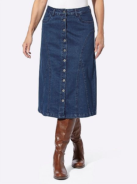 Witt A-Linien-Rock Jeans-Rock günstig online kaufen