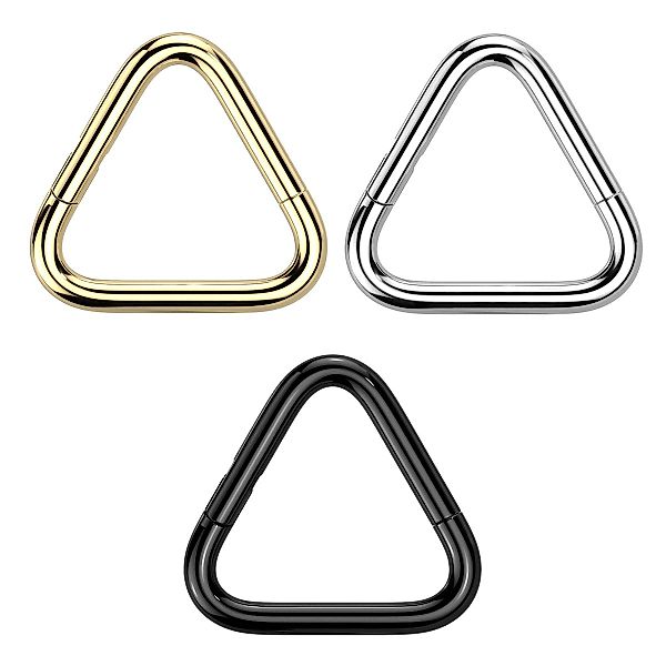 Taffstyle Nasenpiercing Septum Dreieck Segmentring aus günstig online kaufen