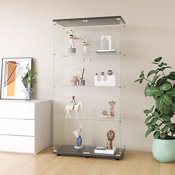 Furnishings Home Glasvitrine Vitrine Doppeltür Hoch günstig online kaufen