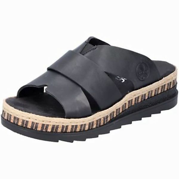 Rieker  Pantoffeln Sandalen für Damen in schwarz günstig online kaufen