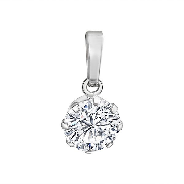 Vivance Kettenanhänger Silber 925 rhodiniert Zirkonia günstig online kaufen