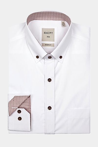 Haupt Langarmhemd Haupt Modern Fit Langarm günstig online kaufen