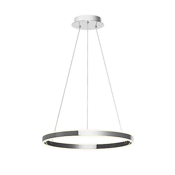 Lucande LED Lyani 9621976 Dimmbar Modern in Chrom aus Metall 1-flammig Wohn günstig online kaufen