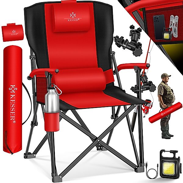 KESSER Campingstuhl Angelstuhl bis 160kg Faltstuhl günstig online kaufen