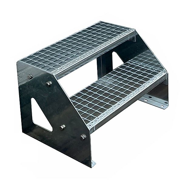 Kaminbau Mierzwa Außentreppe Premium Treppe Verzinkt günstig online kaufen
