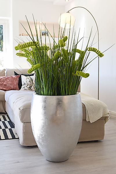 VIVANNO Bodenvase Fiberglas CALISO Rund - günstig online kaufen