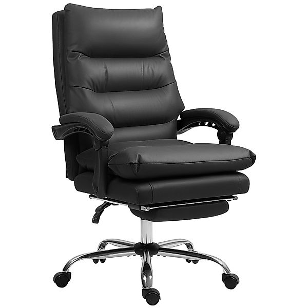 Vinsetto Bürostuhl mit Massagefunktion, Ergonomisch Schreibtischstuhl mit L günstig online kaufen