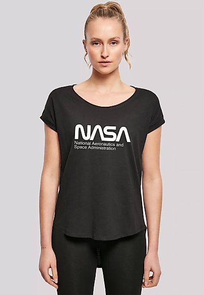 F4NT4STIC T-Shirt "Long Cut T-Shirt NASA Classic Insignia Logo Monochrome", günstig online kaufen