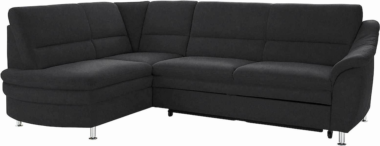 sit&more Ecksofa »Cardoso L-Form« mit Federkern, wahlweise mit Bettfunktion günstig online kaufen