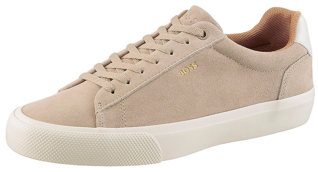 BOSS Aiden Tenn Sneaker, Halbschuh, Schnürschuh, Freizeitsneaker mit weiche günstig online kaufen
