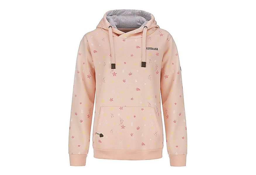Leitfeuer Kapuzenpullover Damen Sweathoody unifarben und Print Maritim - Ho günstig online kaufen