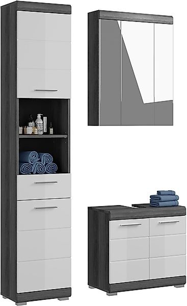 INOSIGN Badmöbel-Set »Siena, 3 teilig, bestehend aus:« Set, TOPSELLER!, 3 S günstig online kaufen