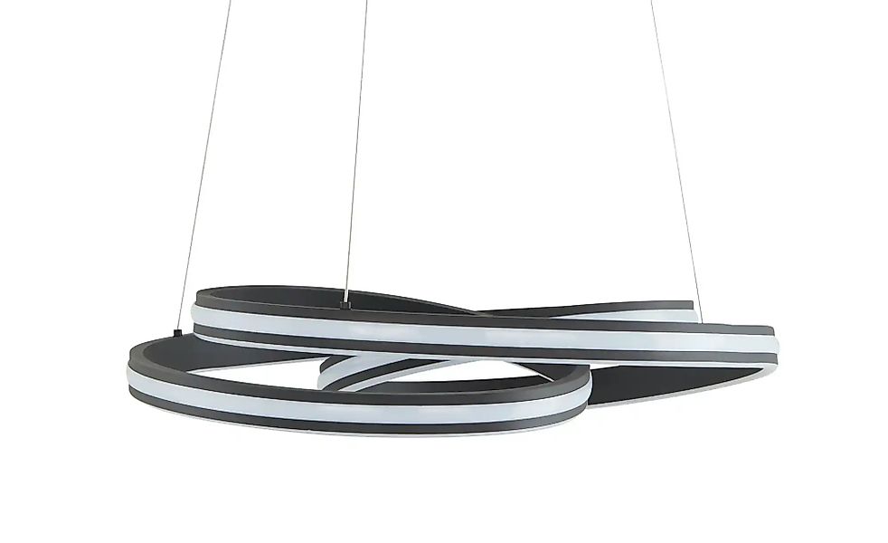 Trio LED-Pendelleuchte  schwarz ´gedreht´   ¦ schwarz ¦ Maße (cm): H: 150 günstig online kaufen