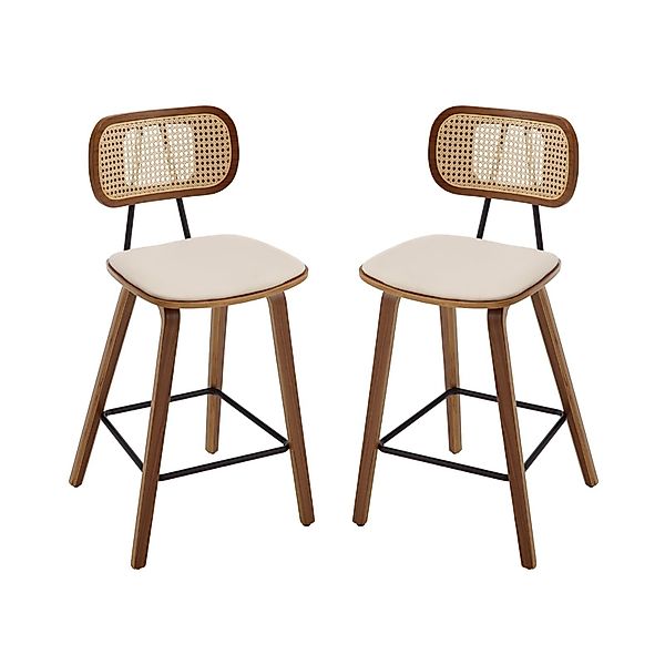 CHAIRUS Barhocker 2er Rattan Barhocker mit günstig online kaufen