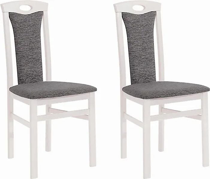 Home affaire 4-Fußstuhl »Kasia« (Set) 2 Stk. Struktur günstig online kaufen
