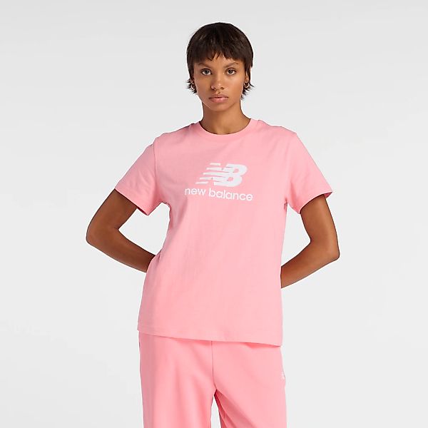 New Balance "SPORT ESSENTIALS JERSEY LOGO T-SHIRT" Kurzarm, Rundhalsausschn günstig online kaufen