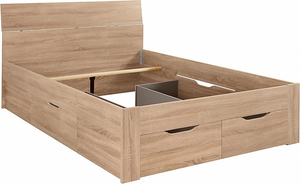 rauch Bett "Einzelbett Doppelbett Stauraum FLEXX Breiten 90/140/180 cm" Ein günstig online kaufen