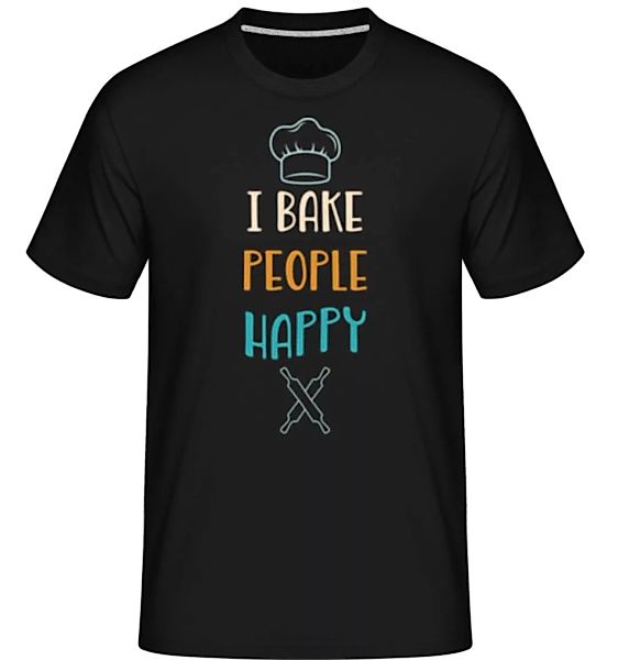 I Bake People Happy · Shirtinator Männer T-Shirt günstig online kaufen