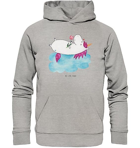 Mr. & Mrs. Panda Hoodie Einhorn Verliebt Größe M - Heather Grey - Geschenk, günstig online kaufen