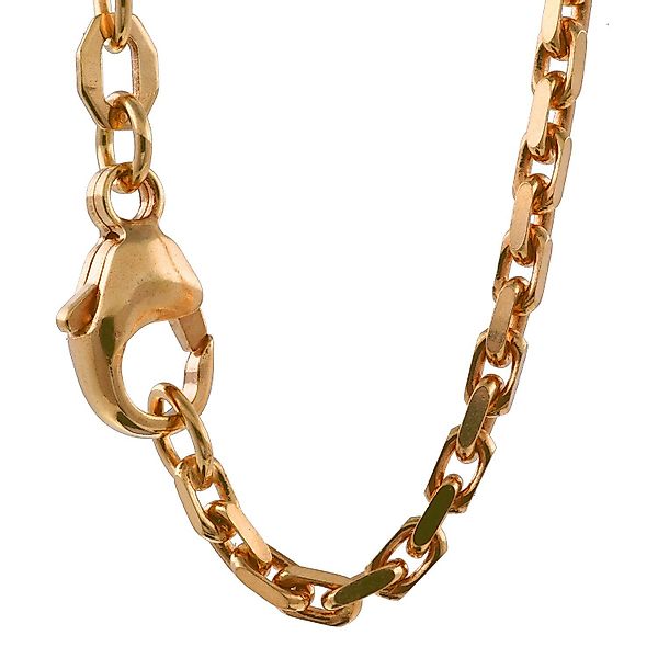 HOPLO Goldkette Ankerkette diamantiert Länge 45cm günstig online kaufen