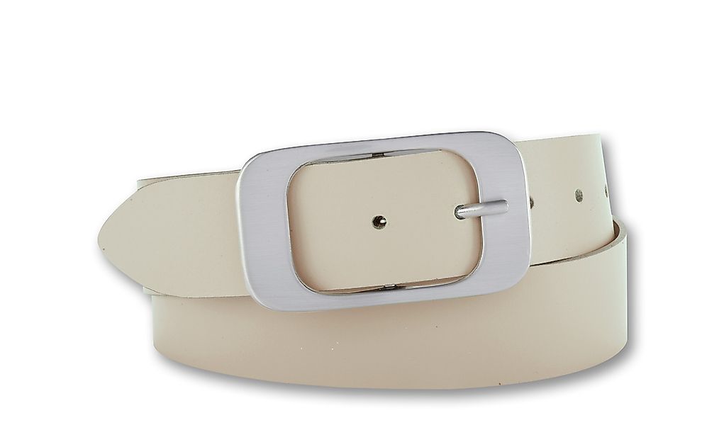 BERND GÖTZ Ledergürtel mit ovaler Schließe günstig online kaufen