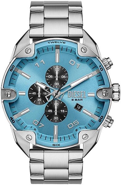 Diesel Chronograph SPIKED DZ4655, Quarzuhr, Armbanduhr, Herrenuhr, Stoppfun günstig online kaufen
