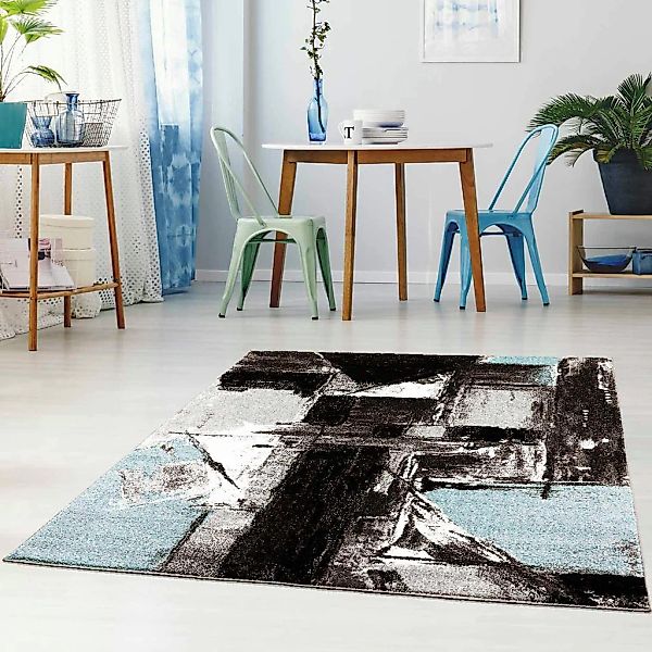 Carpet City Teppich "Moda 1134" rechteckig 11 mm Höhe Kurzflor, Wohnzimmer günstig online kaufen