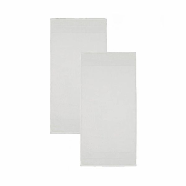 2 Stück Villeroy & Boch Handtücher One 2550-600 brilliant white 50x100 günstig online kaufen