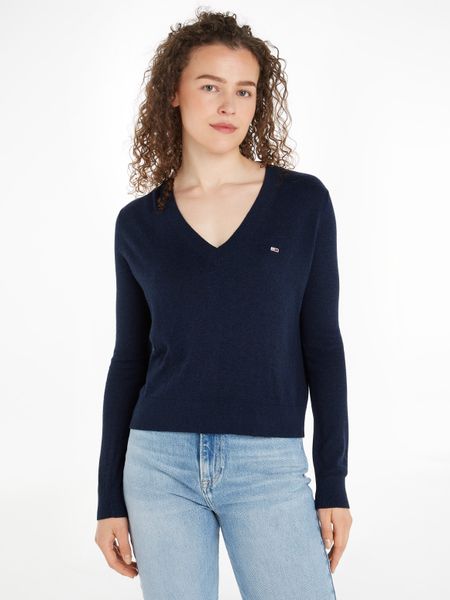 Tommy Jeans Strickpullover TJW ESSENTIAL VNECK günstig online kaufen