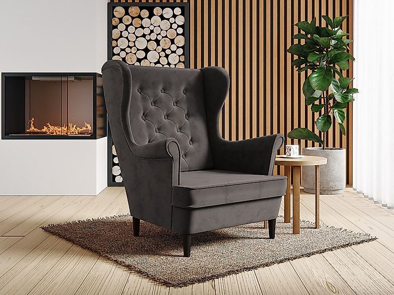 Beautysofa Sessel Falco III (stilvoll Polstersessel günstig online kaufen