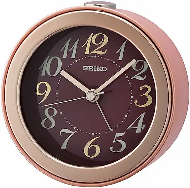 Seiko Quarzwecker, Wecker, Beleuchtung, Piepalarm, durchlaufende Sekunde, S günstig online kaufen