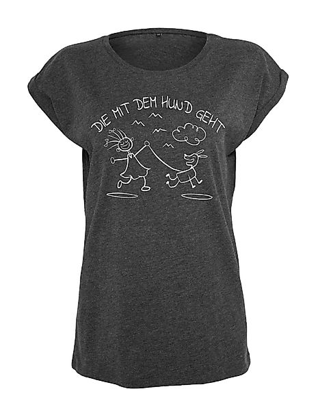 Youth Designz Print-Shirt Die Mit Hund günstig online kaufen