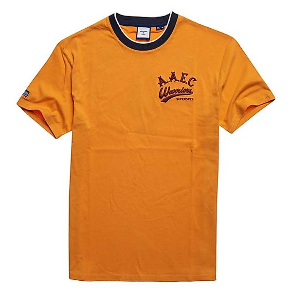 Superdry Collegiate Kurzarm T-shirt L Track Gold günstig online kaufen