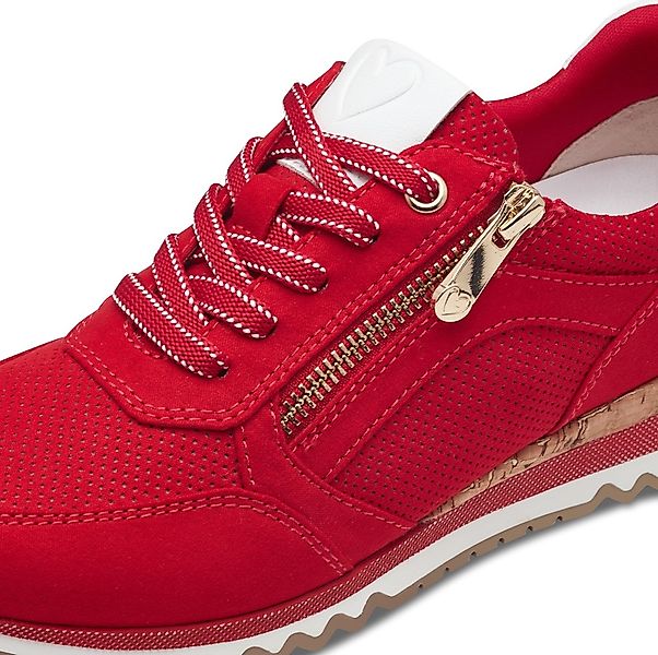 MARCO TOZZI Keilsneaker, Freizeitschuh, Halbschuh, Schnürschuh günstig online kaufen