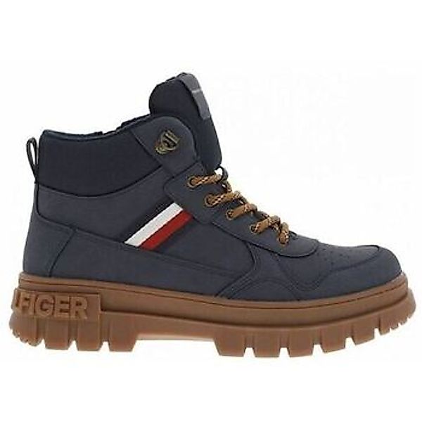 Tommy Hilfiger  Stiefeletten STRIPES LACE-UP BOOTIE  316800-BLUE T3B5-33157 günstig online kaufen