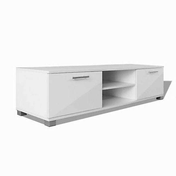 vidaXL TV-Schrank TV-Schrank Hochglanz-Weiß 12040,334,7 cm Lowboard günstig online kaufen