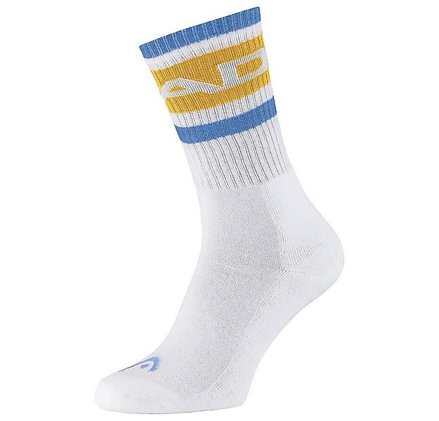 Head Tennissocken Crew 1P (Baumwolle) weiss/gelb/blau Herren - 1 Paar günstig online kaufen