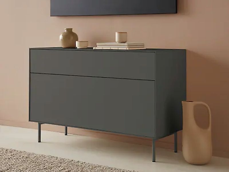 LeGer Home by Lena Gercke Lowboard »Essentials«, Breite: 112 cm, MDF lackie günstig online kaufen