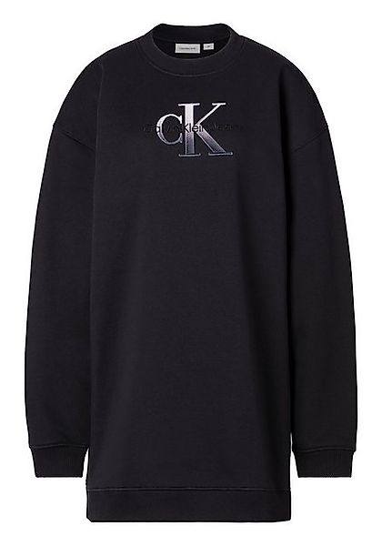 Calvin Klein Jeans Plus Sweatkleid PLUS EMBROIDERED MONOLOGO DRESS mit Logo günstig online kaufen