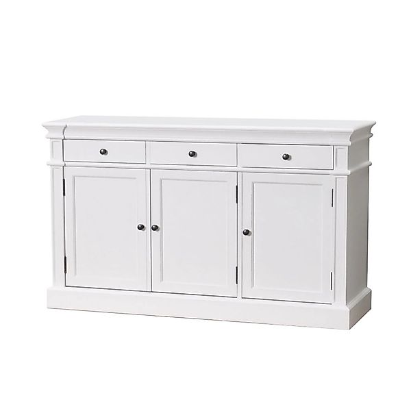 ebuy24 Amaretta Sideboard Antik Weiß Antik Patiniert mit 3 Türen und 3 Schu günstig online kaufen