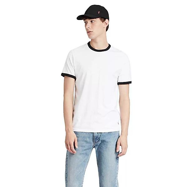 Levi´s ® Ringer Kurzarm T-shirt S Blank günstig online kaufen