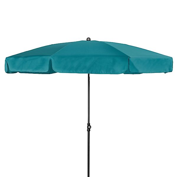 Doppler Balkonschirme Sunline Ø 200 cm Petrol mit Knickfunktion günstig online kaufen