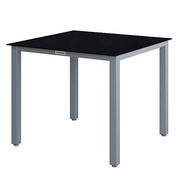 Casaria Gartentisch Bern (1-St), Aluminium 87x87x73cm günstig online kaufen