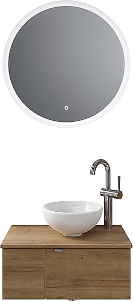 Saphir Badmöbel-Set »Serie 6915« 4 Stk. tlg. Gäste-Bad, 70 cm breit, mit LE günstig online kaufen